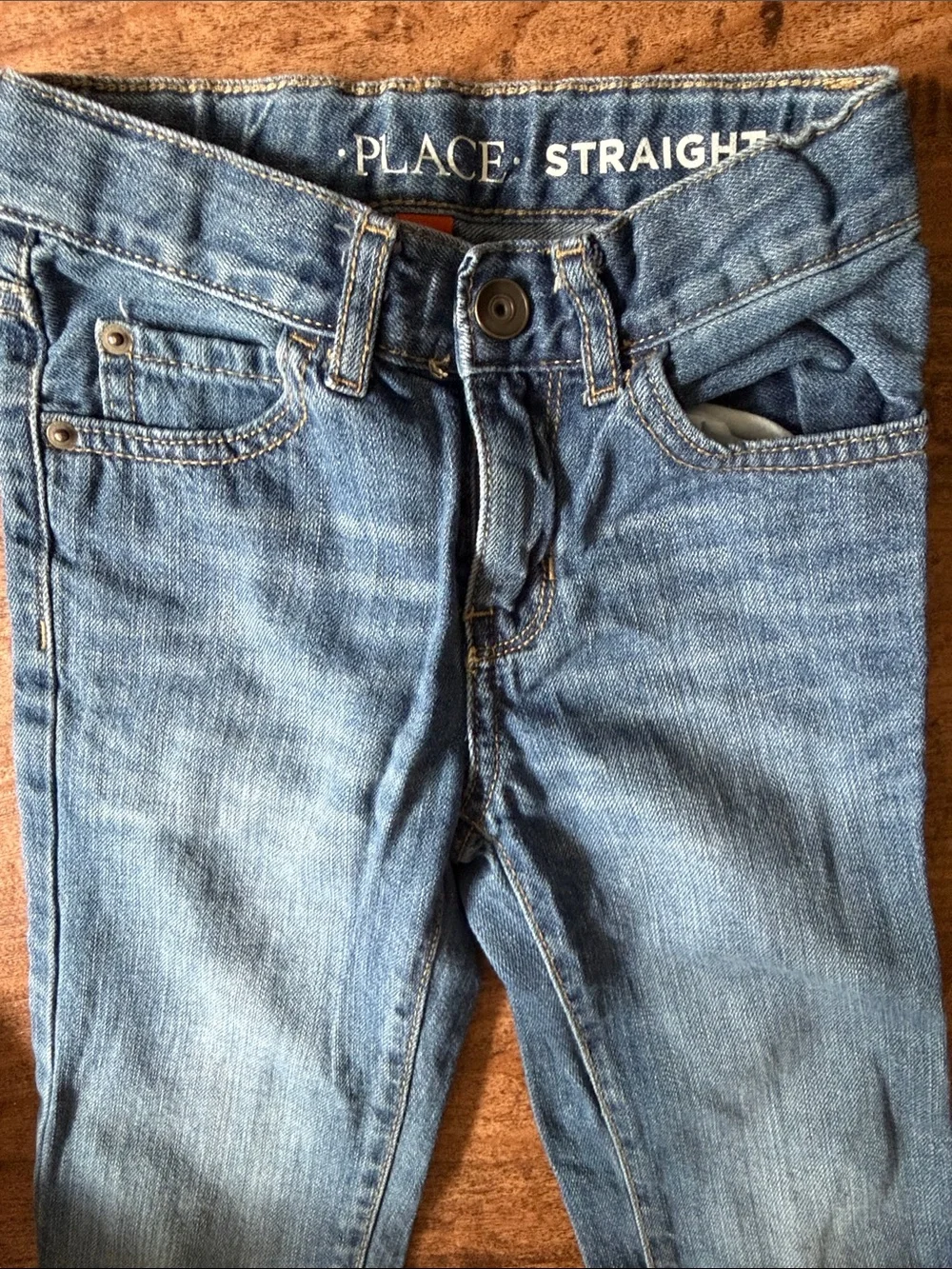 The Children's Place Straight Leg Medium Blue Jeans